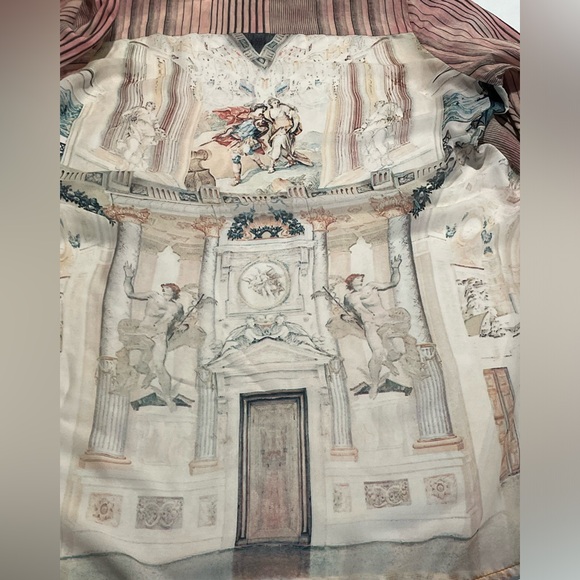 Arrata Silent Journey M button down Embellished with beads & brass buttons New - Picture 11 of 15